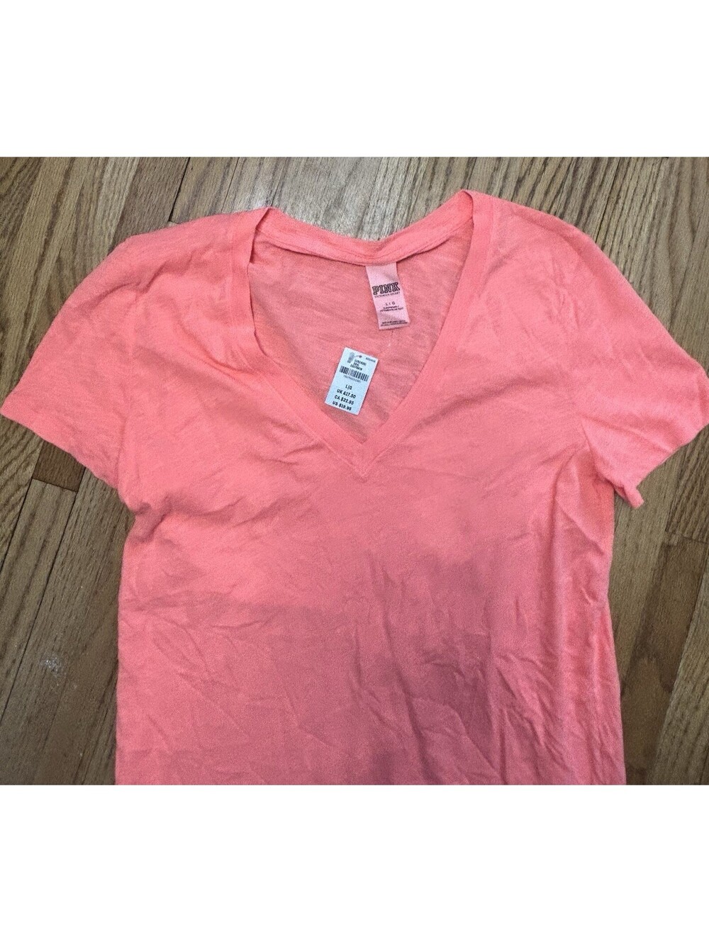 Pink L Women’s Short Sleeved Tshirt - Picture 2 of 3